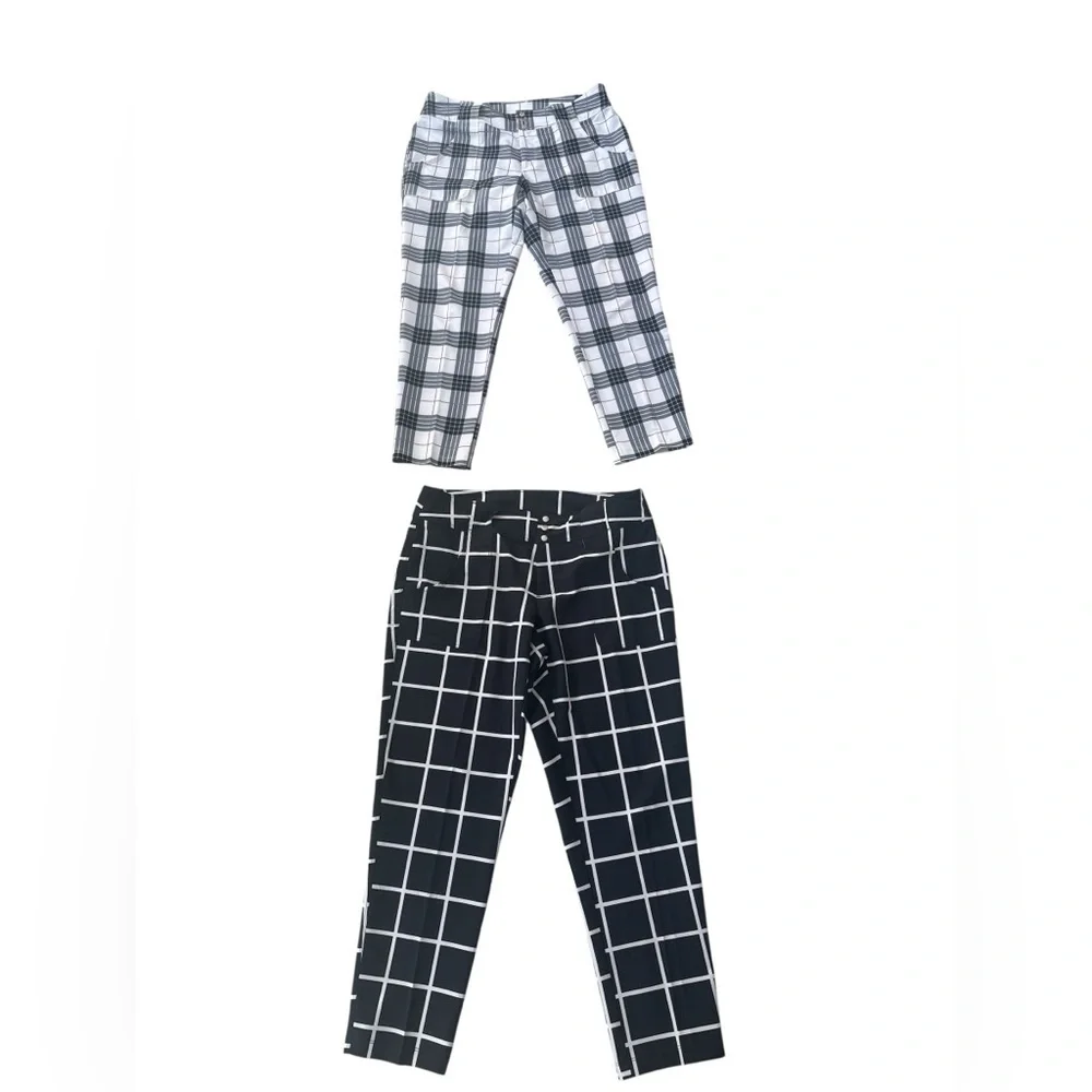 JOFIT Bundle Women’s Golf Pants 2 Pair Size 10 - Picture 8 of 9